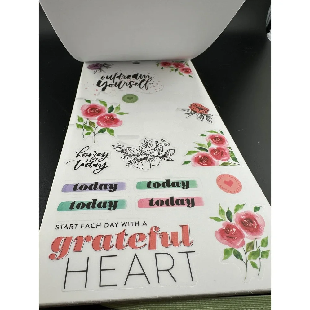 Erin Condren The Happy Planner Sticker Book horizontal layout 464 pieces 97% com